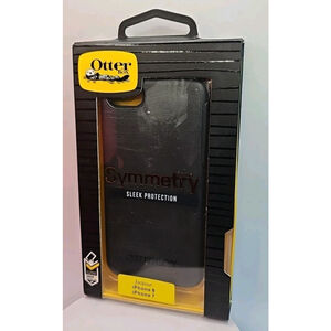 iPhone 7 & 8 OtterBox Symmetry Sleek Protection Phone Case Black 77-60085